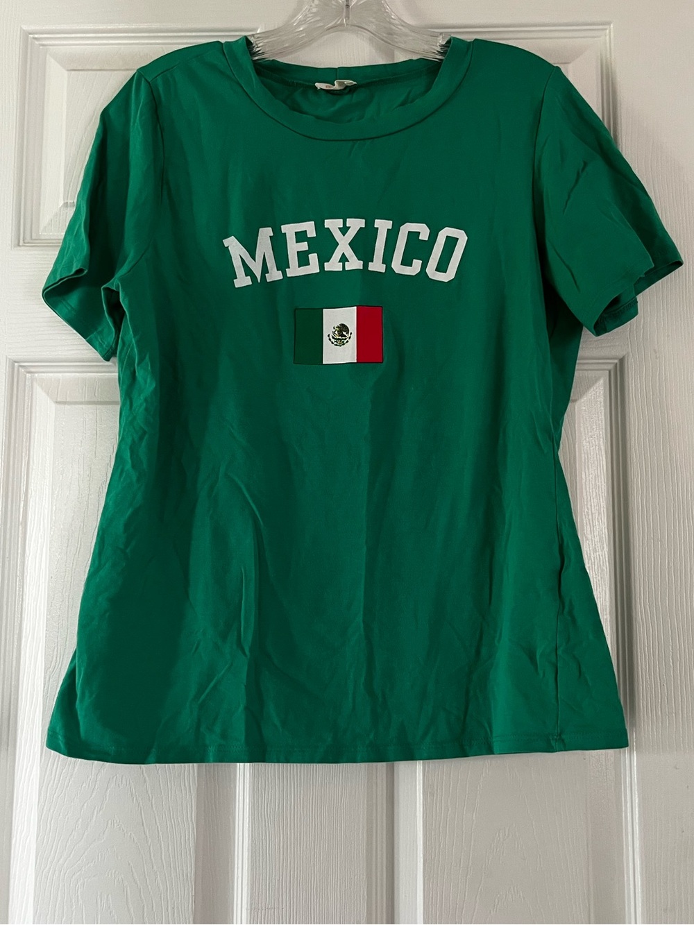Mexico Graphic Green Tee - Women's Casual Top